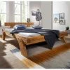 180x200 Cm Balkenbett Aus Kiefer - Freedom -Valganios Sales 180x200 cm balkenbett aus kiefer in honig eichefarben freedom 01
