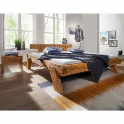 Valganios Sales 31 180x200 Design Holzbett Aus Kiefer - Ciadas (dreiteilig)