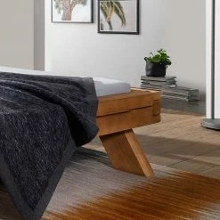 180x200 Design Holzbett Aus Kiefer - Ciadas (dreiteilig) -Valganios Sales 180x200 design holzbett aus kiefer inkl 2 nachttische ciadas 04