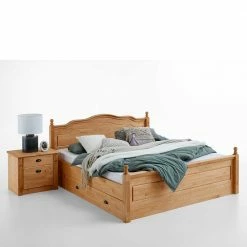 Valganios Sales -Valganios Sales 180x200 landhaus bettanlage aus kiefer in laugenfarben ulderan 01