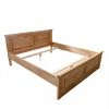 180x200 Landhausbett Aus Kiefer Gebeizt & Geölt - Voeca 1 180x200 Landhausbett Aus Kiefer Gebeizt & Geölt - Voeca -Valganios Sales 180x200 landhausbett aus kiefer gebeizt geoelt bettkaesten optional voeca f