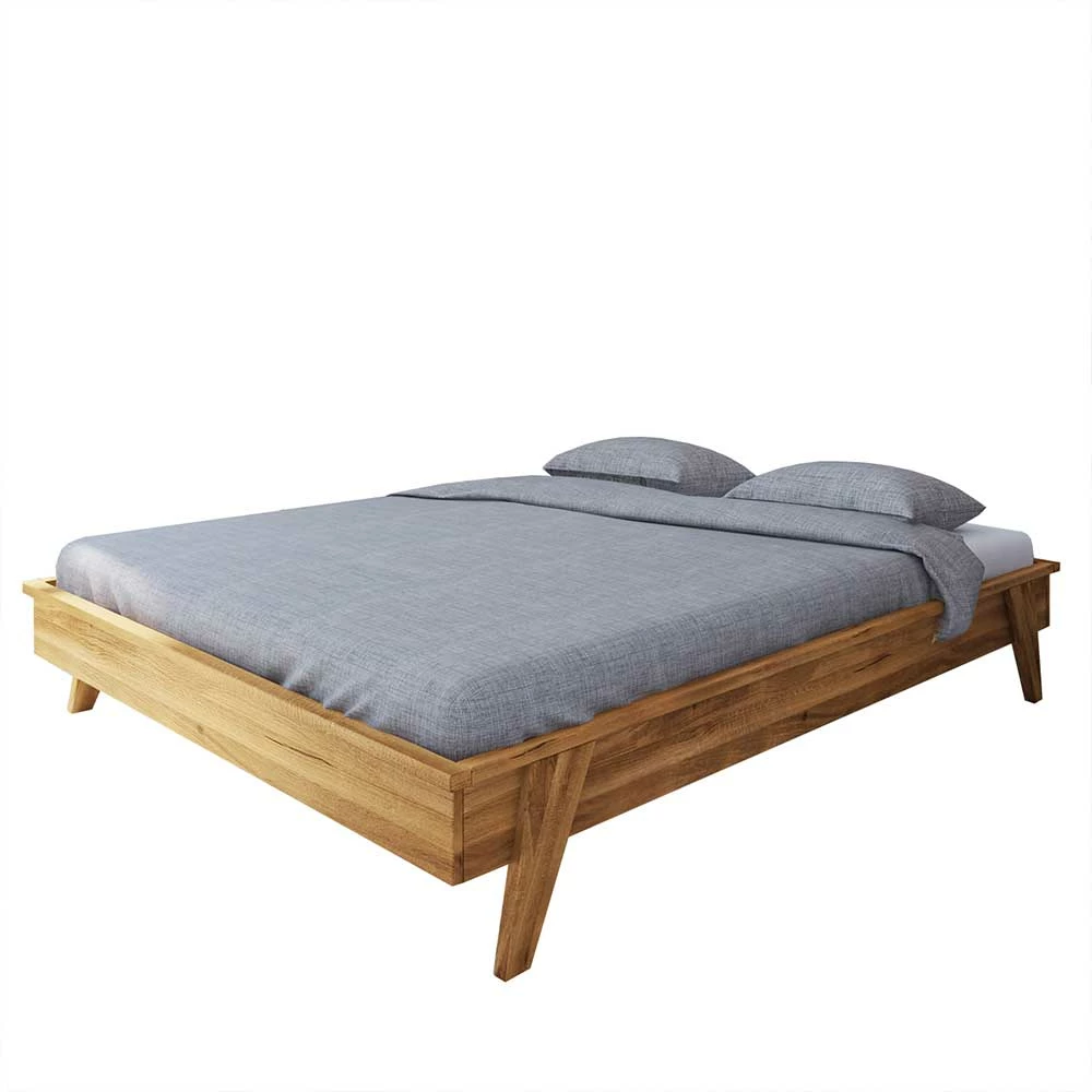 190 Cm Kurzes Doppelbett Aus Holz - Hardus 3 190 Cm Kurzes Doppelbett Aus Holz - Hardus