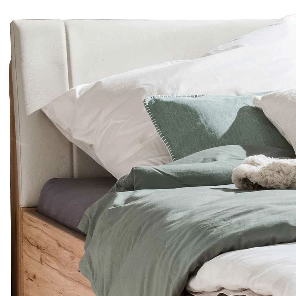 2 Personen Bettgestell aus Kernbuche massiv - Krofun 2 Personen Bettgestell Aus Kernbuche Massiv - Krofun -Valganios Sales 2 personen bettgestell aus kernbuche massiv mit kunstleder kopfteil in beige krofun 03