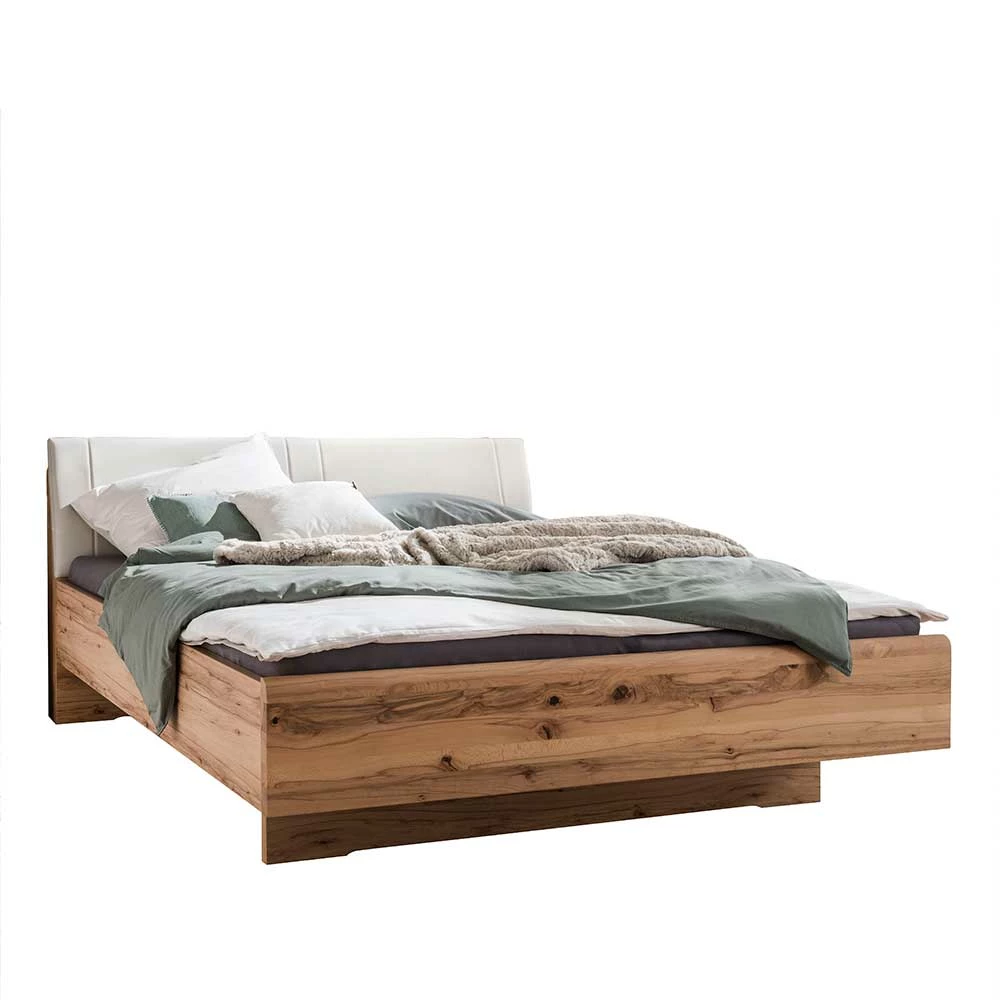 2 Personen Bettgestell aus Kernbuche massiv - Krofun 2 Personen Bettgestell Aus Kernbuche Massiv - Krofun -Valganios Sales 2 personen bettgestell aus kernbuche massiv mit kunstleder kopfteil in beige krofun f