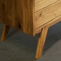 220er Designbett Aus Wildeiche & Nachtkommoden - Hardus 7 220er Designbett Aus Wildeiche & Nachtkommoden - Hardus -Valganios Sales 220er designbett aus wildeiche nachtkommoden kopfteil mit kunstleder braun hardus 06