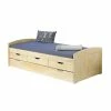 90x200 Bett Mit Ausziehbett & Schubladen - Alejandro 1 90x200 Bett Mit Ausziehbett & Schubladen - Alejandro -Valganios Sales 90x200 bett mit ausziehbett schubladen aus kiefer massivholz alejandro f