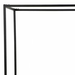 90x200 Metall Himmelbett In Schwarz - Madrilena -Valganios Sales 90x200 metall himmelbett in schwarz modernes design madrilena 05