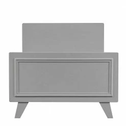 97x77x206 Landhaus Bett In Schlamm Grau - Vrenman -Valganios Sales 97x77x206 landhaus bett in schlamm grau aus kiefer mit kopf fussteil vrenman 04