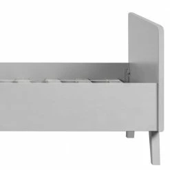 97x77x206 Landhaus Bett In Schlamm Grau - Vrenman -Valganios Sales 97x77x206 landhaus bett in schlamm grau aus kiefer mit kopf fussteil vrenman 05