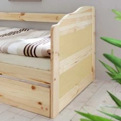 Ausziehbett Tropinica Aus Kiefer Massivholz -Valganios Sales ausziehbett kiefer massivholz 90x200 tropinica html 03