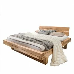 Balken Massivholzbett Aus Eiche - Tilla