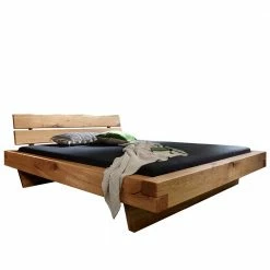 Baumkante Kopfteil Bett Mit Balken Rahmen - Montpa
