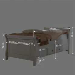 Bett Kazanova Mit Komforthöhe 11 Bett Kazanova Mit Komforthöhe -Valganios Sales bett komforthoehe landhausstil kazanova be