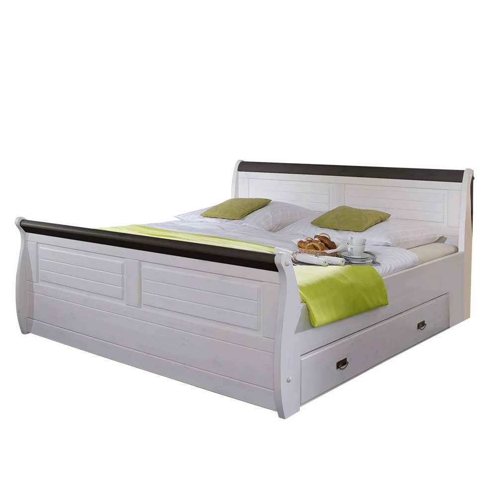 Bett Pisino im Landhausstil Bett Pisino Im Landhausstil -Valganios Sales bett landhausstil weiss pisino html f