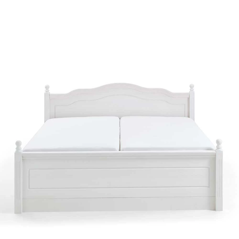 Bett mit Stauraum aus Kiefernholz Laburita in Weiß lackiert Bett Mit Stauraum Aus Kiefernholz Laburita In Weiß Lackiert -Valganios Sales bett mit stauraum aus kiefernholz in weiss lackiert 180x200 laburita 05