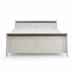 Bett Caneon In Weiß Grau -Valganios Sales bett weiss grau landhaus design caneon 04