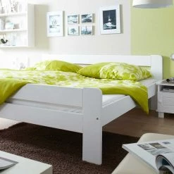 Bett Vagos In Weiß Lackiert 4 Bett Vagos In Weiß Lackiert -Valganios Sales bett weiss lackiert kiefer massivholz vagos 03