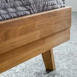 Bett Pravorias Aus Wildeiche Massiv -Valganios Sales bett wildeiche massiv modern pravorias 03