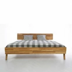 Bett Pravorias Aus Wildeiche Massiv -Valganios Sales bett wildeiche massiv modern pravorias 04