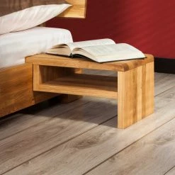 Bett Brezona Aus Wildeiche Massivholz -Valganios Sales bett wildeiche massivholz modern brezona html 03