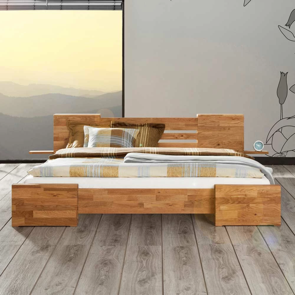 Bett Pegro aus Wildeiche Massivholz Bett Pegro Aus Wildeiche Massivholz -Valganios Sales bett wildeiche massivholz stauraum pegro html 02