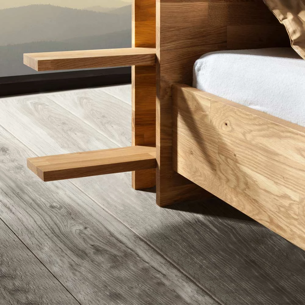 Bett Pegro aus Wildeiche Massivholz Bett Pegro Aus Wildeiche Massivholz -Valganios Sales bett wildeiche massivholz stauraum pegro html 05