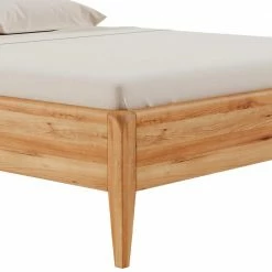 Bettgestell Aus Kernbuche Natur & Schwarz - Cessino -Valganios Sales bettgestell aus kernbuche natur schwarz zeitlos modern cessino 03