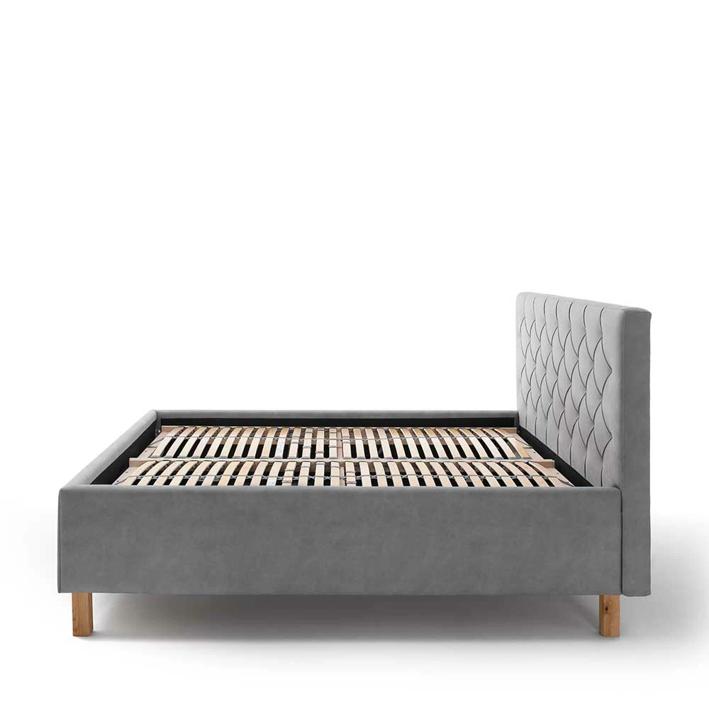 Bettkasten Polsterbett zB in 160x200 cm - Onita Bettkasten Polsterbett ZB In 160x200 Cm - Onita -Valganios Sales bettkasten polsterbett zb in 160x200 cm in hellgrau eiche onita 05