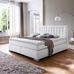 Boxspring Bett Alanie Mit Taschenfederkern Matratze
