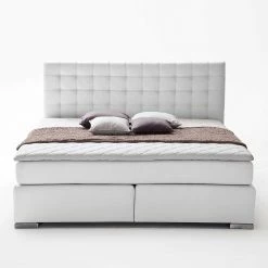 Boxspring Bett Alanie Mit Taschenfederkern Matratze 6 Boxspring Bett Alanie Mit Taschenfederkern Matratze -Valganios Sales boxspring bett taschenfederkern matratze weiss alanie 05