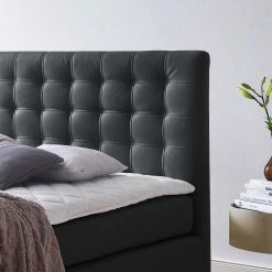 Boxspringbett Rosch Mit Taschenfederkern Matratze 4 Boxspringbett Rosch Mit Taschenfederkern Matratze -Valganios Sales boxspringbett taschenfederkern matratze schwarz rosch 03
