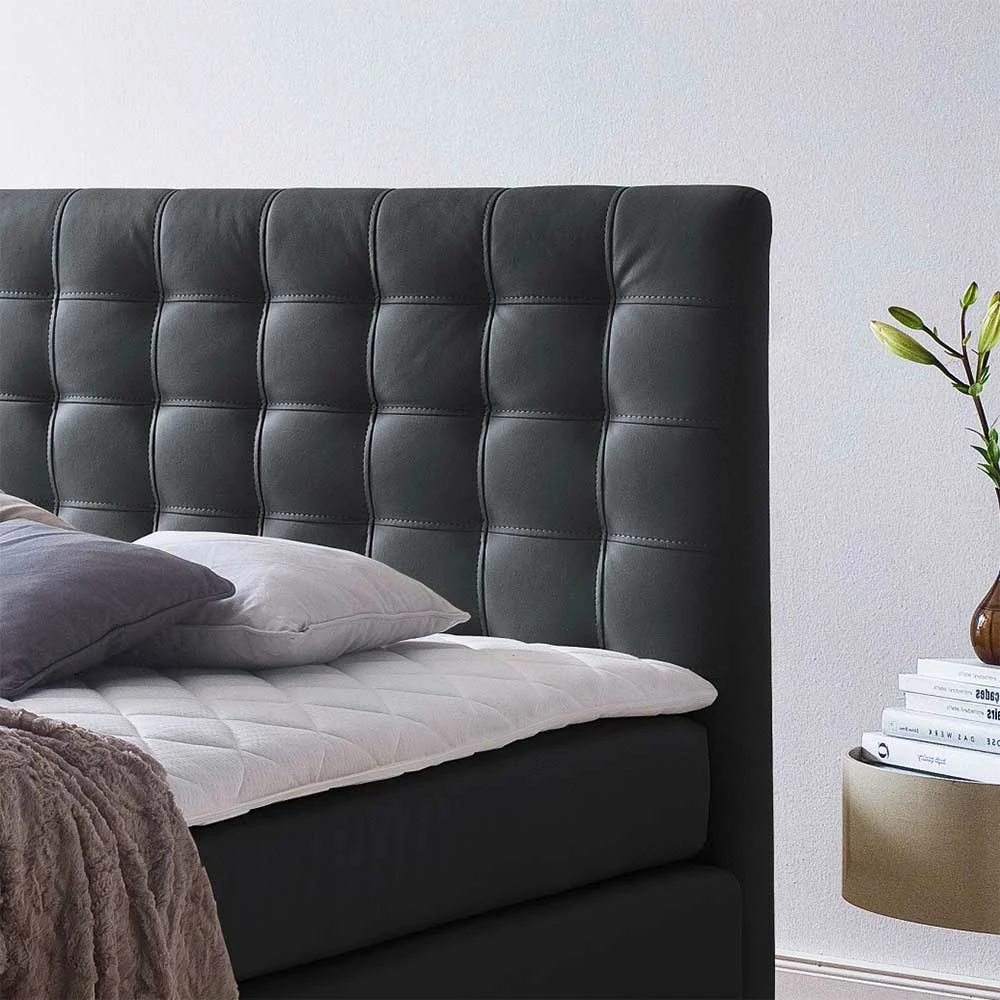 Boxspringbett Rosch mit Taschenfederkern Matratze Boxspringbett Rosch Mit Taschenfederkern Matratze -Valganios Sales boxspringbett taschenfederkern matratze schwarz rosch 03