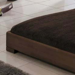 Buche Bett Halfa In Nussbaumfarben -Valganios Sales buche bett nussbaumfarben massiv halfa html 04