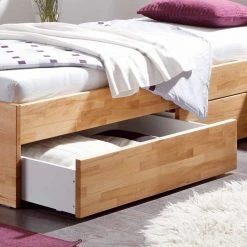 Buche Massivholzbett Gulmez Inklusive Bettkästen Mit Gedämpftem Selbsteinzug -Valganios Sales buche massivholzbett inklusive bettkaesten mit gedaempftem selbsteinzug gulmez 02