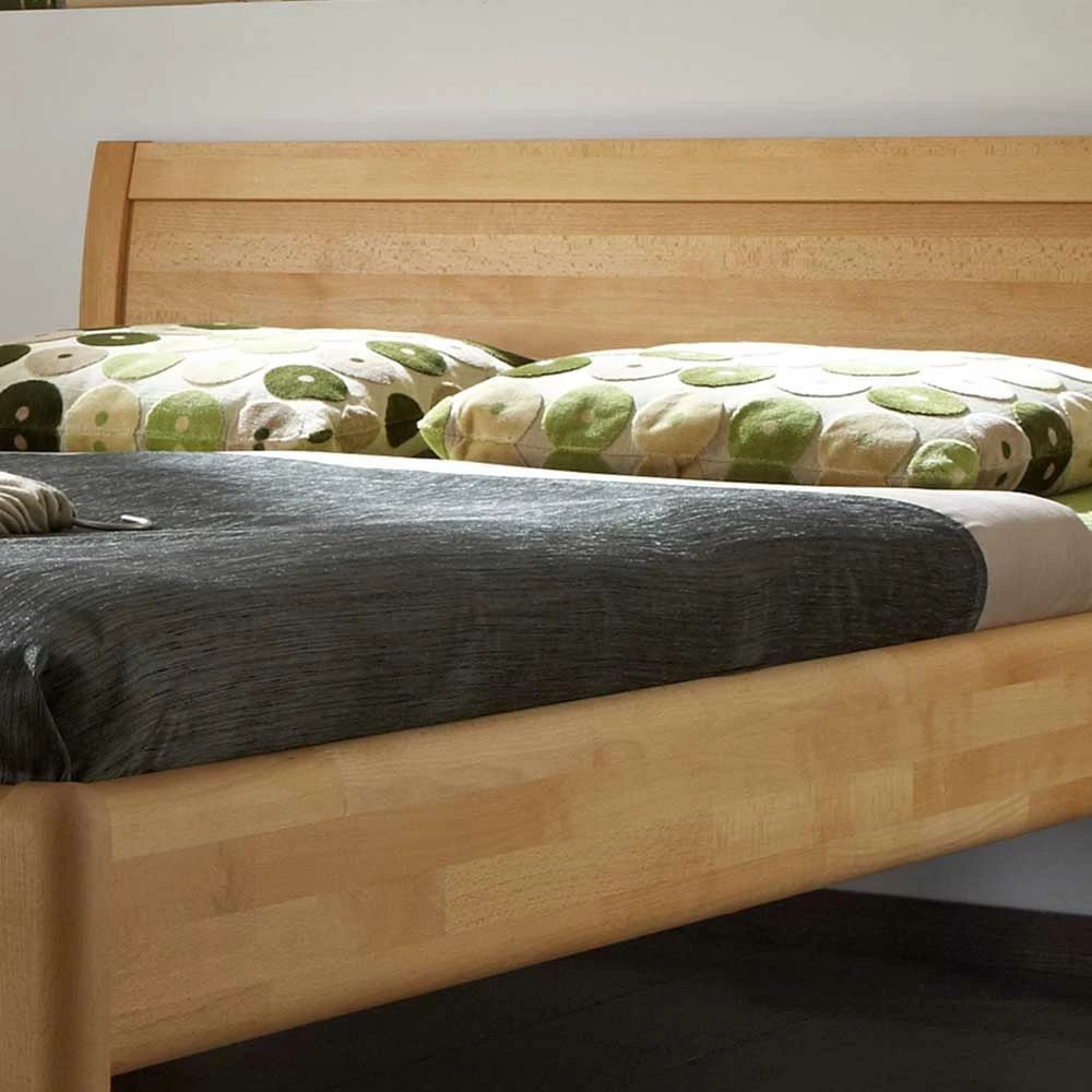 Buchenholz Bett mit 26cm Bodenfreiheit - Berris Buchenholz Bett Mit 26cm Bodenfreiheit - Berris -Valganios Sales buchenholz bett mit 26cm bodenfreiheit komforteinstieg 44cm berris 02