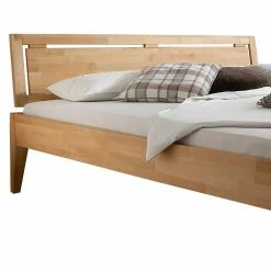 Design Buchenholz Bett 90x200 - 200x200 - Smenas -Valganios Sales design buchenholz bett 90x200 200x200 mit kopfteil smenas 03