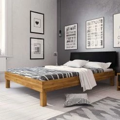 Design Wildeichebett Mit Schwarzem Kopfteil - Olbysca I 5 Design Wildeichebett Mit Schwarzem Kopfteil - Olbysca I -Valganios Sales design wildeichebett mit schwarzem kopfteil aus mdf online kaufen olbysca i 03
