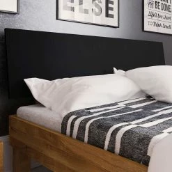 Design Wildeichebett Mit Schwarzem Kopfteil - Olbysca I 6 Design Wildeichebett Mit Schwarzem Kopfteil - Olbysca I -Valganios Sales design wildeichebett mit schwarzem kopfteil aus mdf online kaufen olbysca i 04