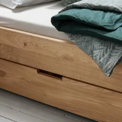 Designbett & Nachtkonsolen - Zennian (dreiteilig) -Valganios Sales designbett nachtkonsolen aus wildeiche mit bettkasten zennian 04