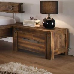 Designerbett Locester In Braun -Valganios Sales designerbett braun akazie massivholz locester 02