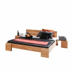 Doppelbett Edro Aus Buche Massivholz