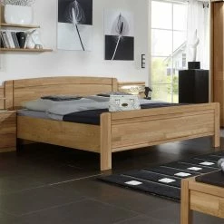 Doppelbett Andiano Aus Eiche -Valganios Sales doppelbett eiche online kaufen andiano 01