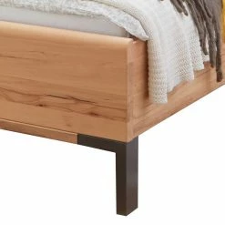 Doppelbett Kombi Mit Nachtkommoden - Krofun (dreiteilig) -Valganios Sales doppelbett kombi mit nachtkommoden inklusive beleuchtung krofun 04