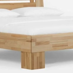 Doppelbett Set Junetega Aus Massivholz Kernbuche Geölt (dreiteilig) -Valganios Sales doppelbett set massivholz kernbuche geoelt mit zwei schubladen nachtkommoden junetega 05