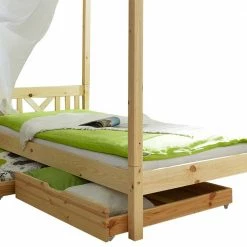 Echtholz Himmelbett Als Einzelbett - Pless 11 Echtholz Himmelbett Als Einzelbett - Pless -Valganios Sales echtholz himmelbett als einzelbett optional mit schubkaesten pless 04