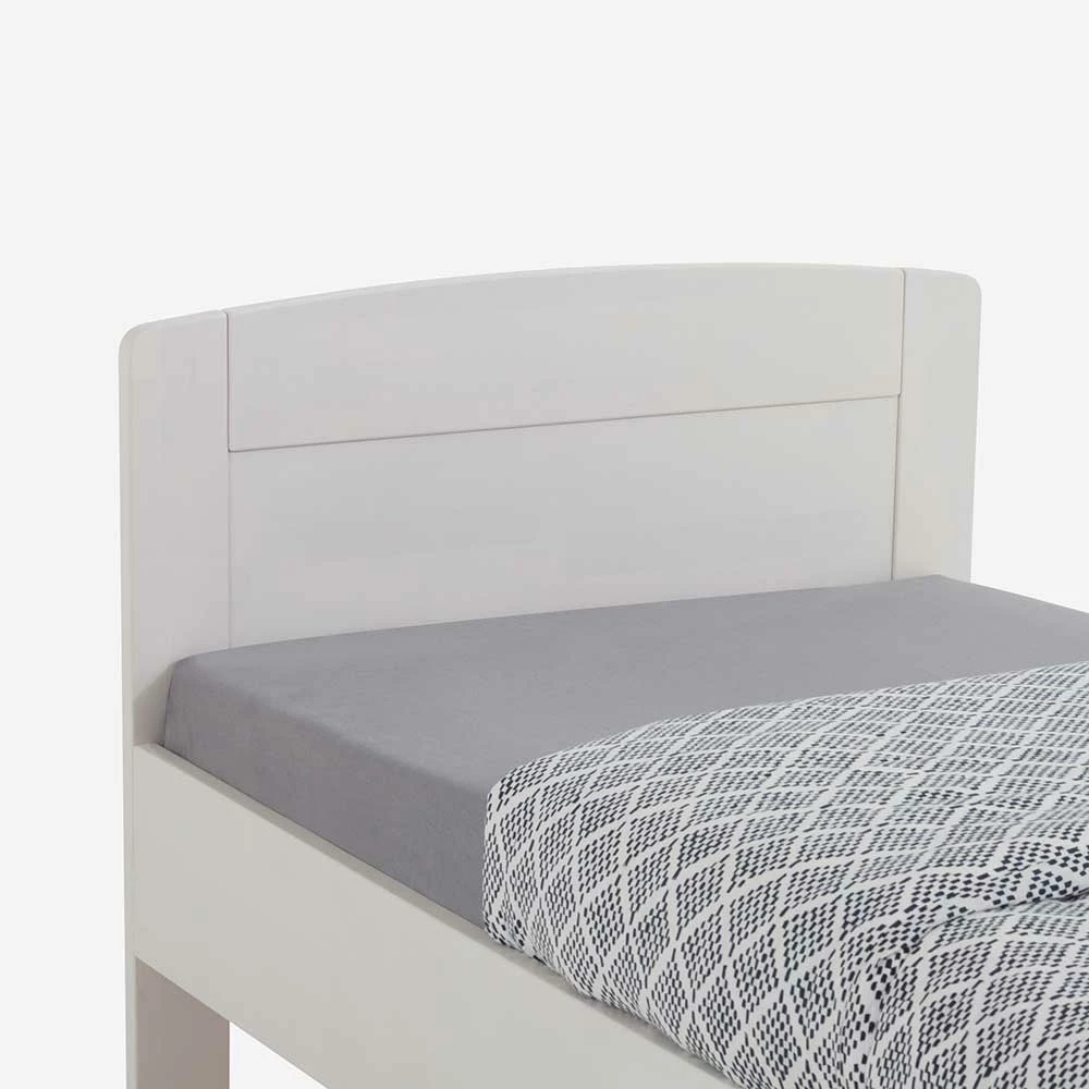 Einzelbett Marius aus Buche Massivholz (zweiteilig) Einzelbett Marius Aus Buche Massivholz (zweiteilig) -Valganios Sales einzelbett aus buche massivholz in weiss mit nachttisch im set marius 04