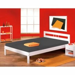 Futonbett Wendon In Weiß -Valganios Sales futonbett weiss kiefer massiv wendon 02