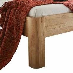 Geöltes Massivholzbett Aus Kernbuche - Eudecan -Valganios Sales geoeltes massivholzbett aus kernbuche inklusive kopfteil kissen eudecan 03