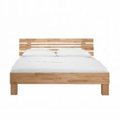 Geöltes Massivholzbett Benet In Sieben Breiten -Valganios Sales geoeltes massivholzbett sieben breiten kernbuche benet 03