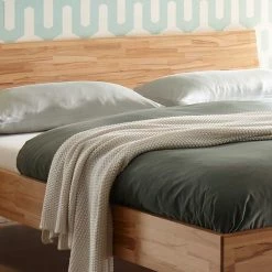 Geradliniges Bettgestell Aus Massivholz - Obinsons -Valganios Sales geradliniges bettgestell aus massivholz kernbuche in 5 groessen obinsons 03